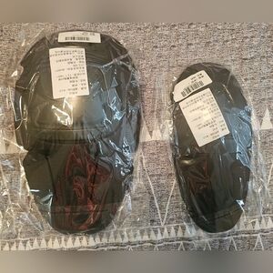 Black Protective Knee and Elbow Pads For Airsoft